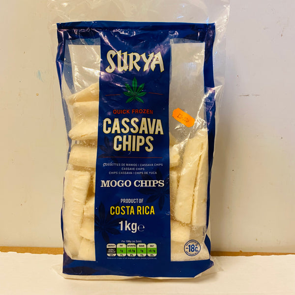 Surya Quick Frozen Cassava  Mogo Chips