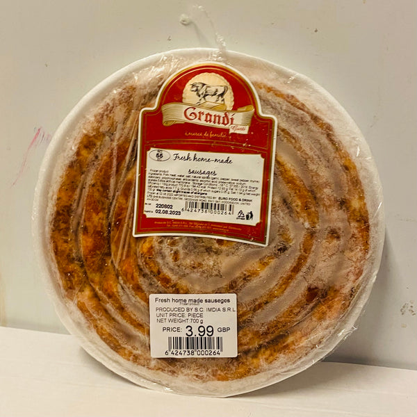 Grandi Gusti Fresh Home-Made Sausages